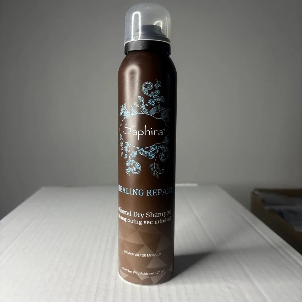 SAPHIRA HEALING REPAIR MINERAL DRY SHAMPOO 3.28 oz Lot 2 Ea